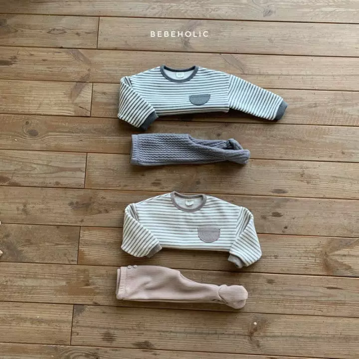 Bebe Holic - Korean Baby Fashion - #babyfever - Color Pocket Tee - 2