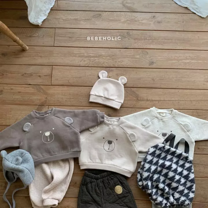 Bebe Holic - Korean Baby Fashion - #babyfever - Bear Sweatshirt