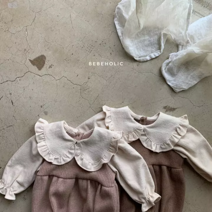 Bebe Holic - Korean Baby Fashion - #babyfever - Frill Knit Bodysuit - 7