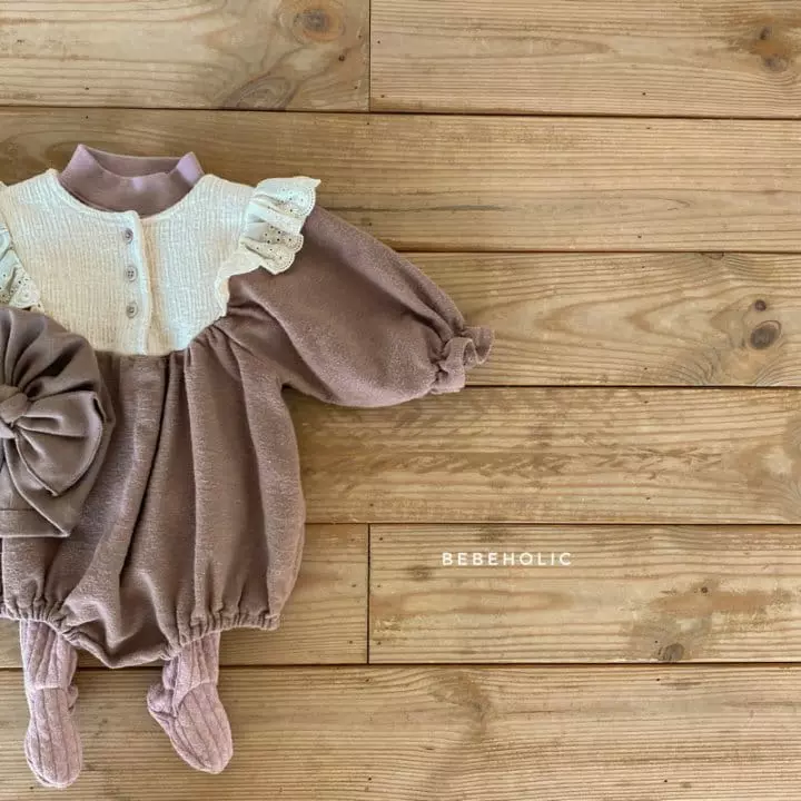 Bebe Holic - Korean Baby Fashion - #babyfever - Cos Frill Bodysuit - 6