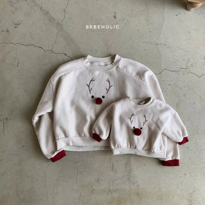 Bebe Holic - Korean Baby Fashion - #babyfever - Mom Rudolf Sweatshirt - 9