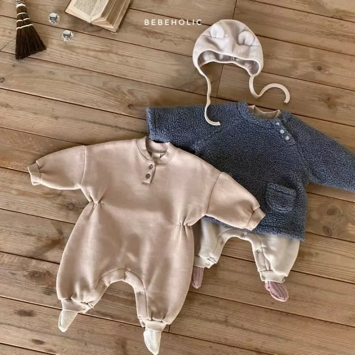 Bebe Holic - Korean Baby Fashion - #babygirlfashion - Oat Streips Bodysuit - 3