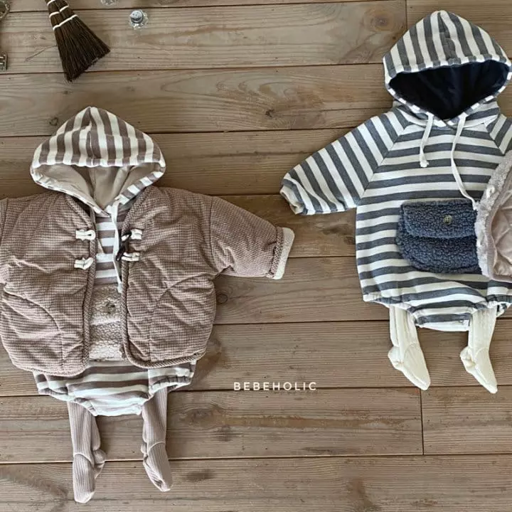 Bebe Holic - Korean Baby Fashion - #babygirlfashion - Bebe Pocket Bodysuit