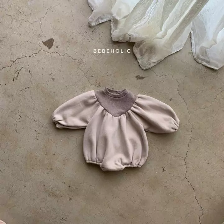 Bebe Holic - Korean Baby Fashion - #babygirlfashion - High Neck Bodysuit - 12