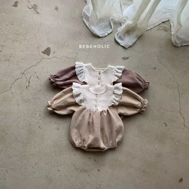 Bebe Holic - Korean Baby Fashion - #babygirlfashion - Cos Frill Bodysuit - 7