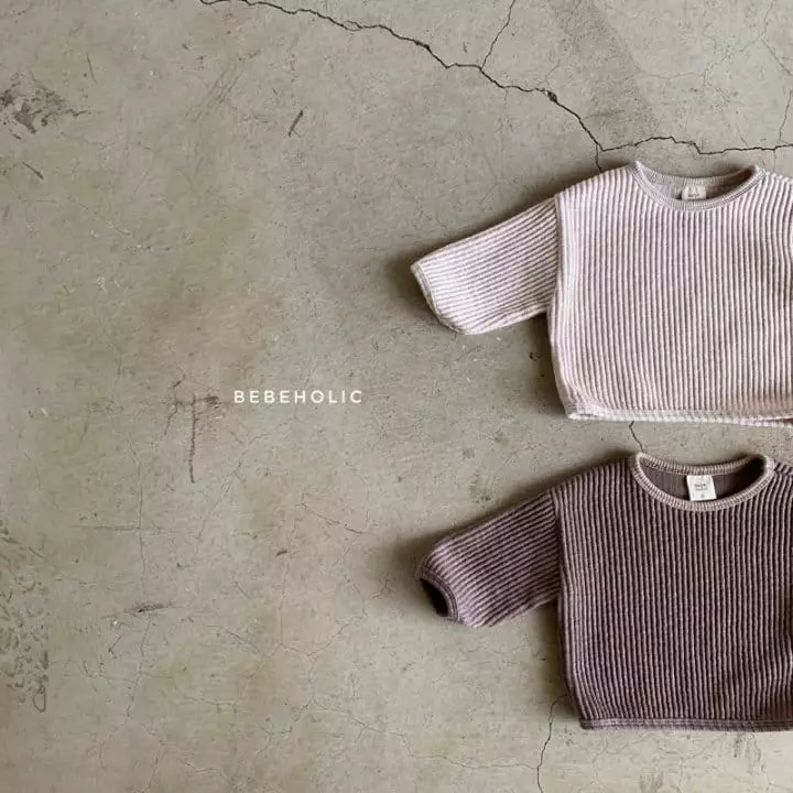 Bebe Holic - Korean Baby Fashion - #babylifestyle - Macaroon Round Tee - 7