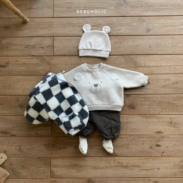 Bebe Holic - Korean Baby Fashion - #babylifestyle - Bear Sweatshirt - 3