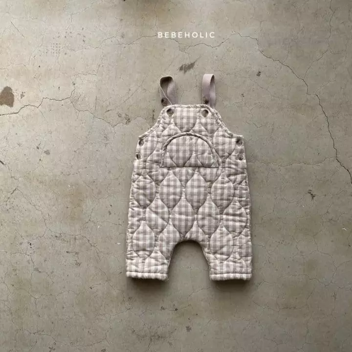 Bebe Holic - Korean Baby Fashion - #babylifestyle - Circle Dungarees Bodysuit - 11
