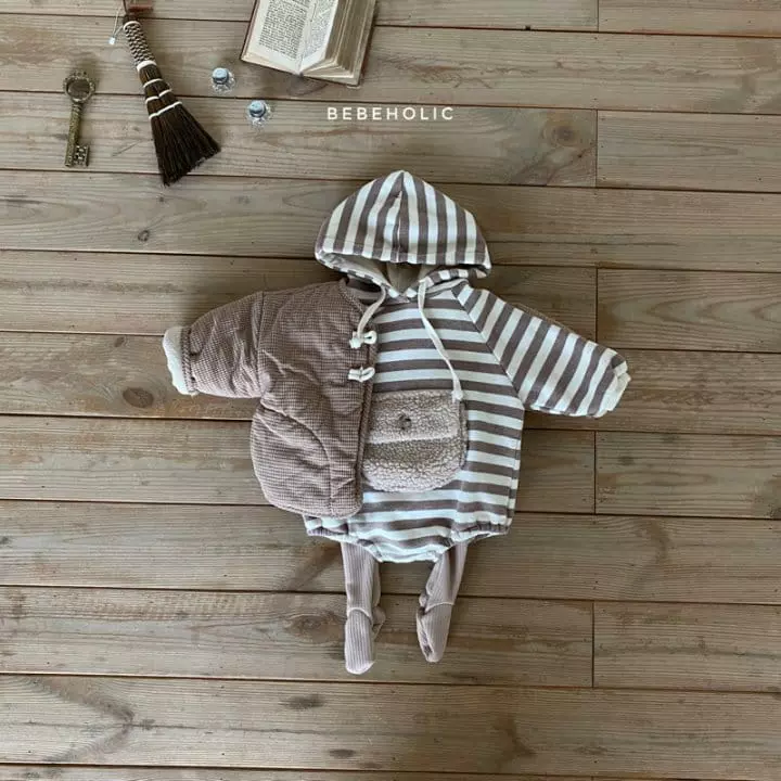 Bebe Holic - Korean Baby Fashion - #babylifestyle - Bebe Pocket Bodysuit - 2