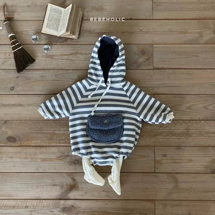 Bebe Holic - Korean Baby Fashion - #babyoninstagram - Bebe Pocket Bodysuit - 3