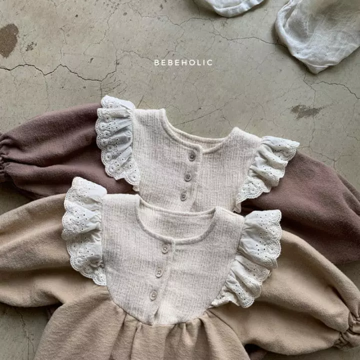 Bebe Holic - Korean Baby Fashion - #babyoninstagram - Cos Frill Bodysuit - 9