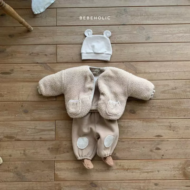 Bebe Holic - Korean Baby Fashion - #babyoninstagram - Time Bbang Dduck Top Bottom Set - 5