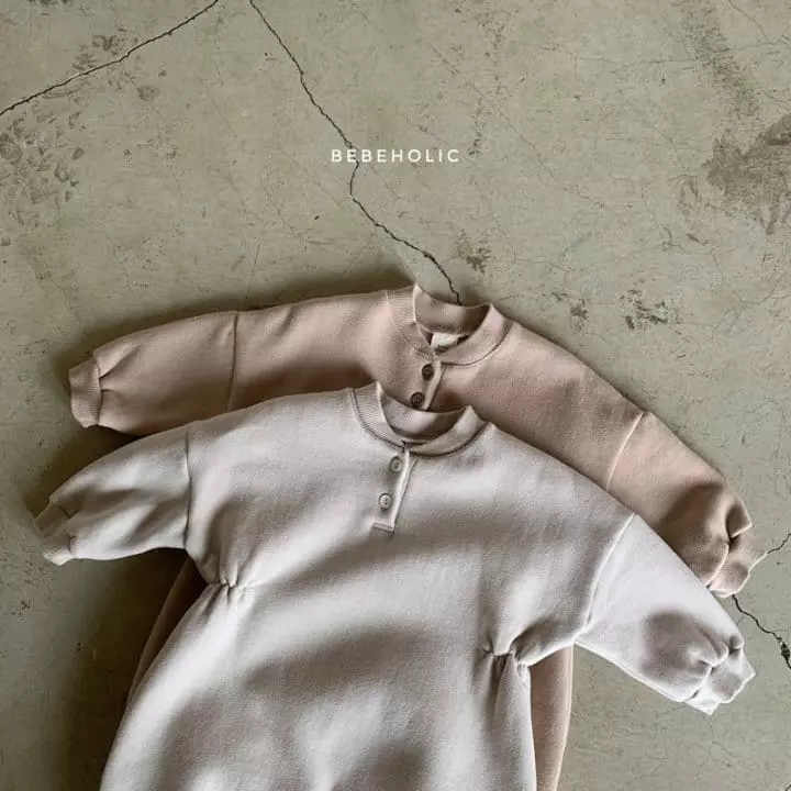 Bebe Holic - Korean Baby Fashion - #babyootd - Oat Streips Bodysuit - 6