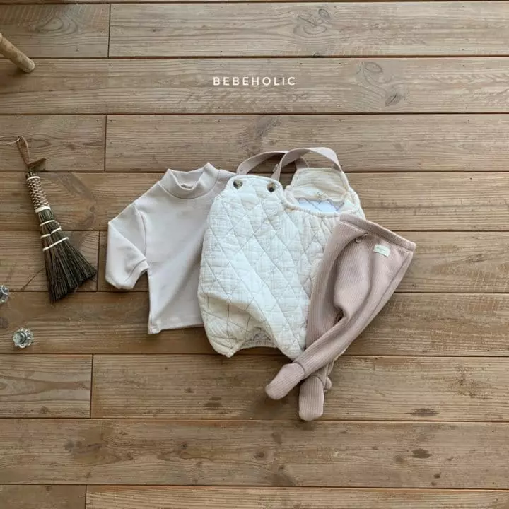 Bebe Holic - Korean Baby Fashion - #babyoutfit - Berry Foot Leggings - 2