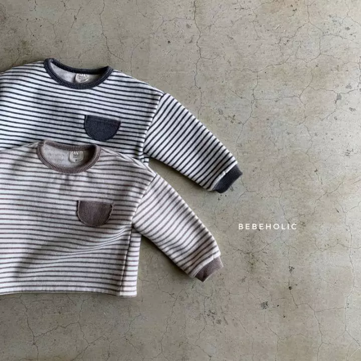 Bebe Holic - Korean Baby Fashion - #babyoutfit - Color Pocket Tee - 7