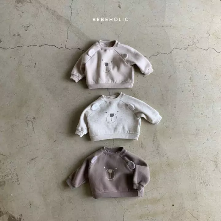 Bebe Holic - Korean Baby Fashion - #babyoutfit - Bear Sweatshirt - 7