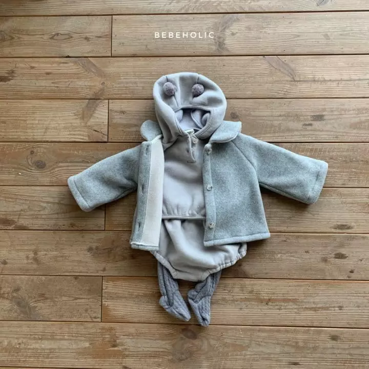 Bebe Holic - Korean Baby Fashion - #babyoutfit - Animal Cardigan - 5