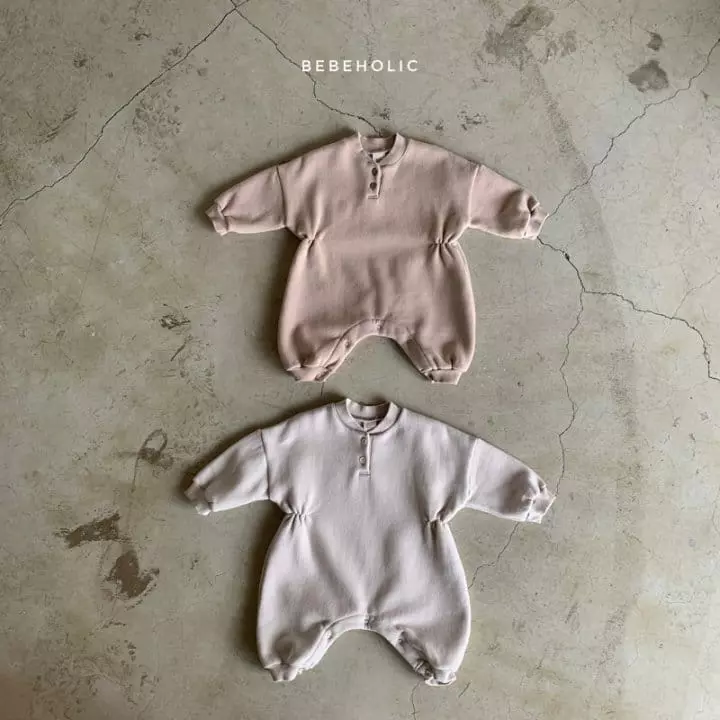 Bebe Holic - Korean Baby Fashion - #babyoutfit - Oat Streips Bodysuit - 7