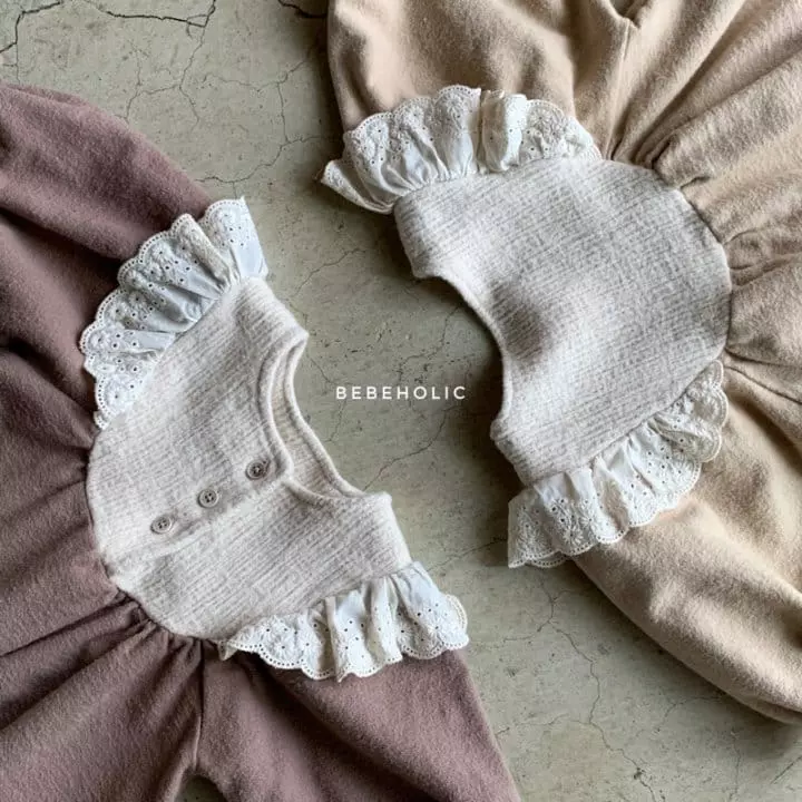 Bebe Holic - Korean Baby Fashion - #babyoutfit - Cos Frill Bodysuit - 11