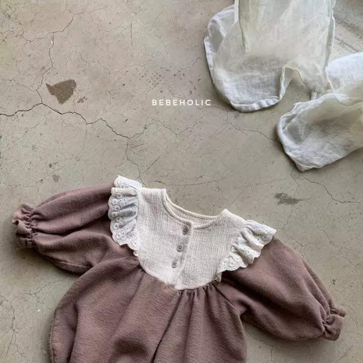 Bebe Holic - Korean Baby Fashion - #babyoutfit - Cos Frill Bodysuit - 12