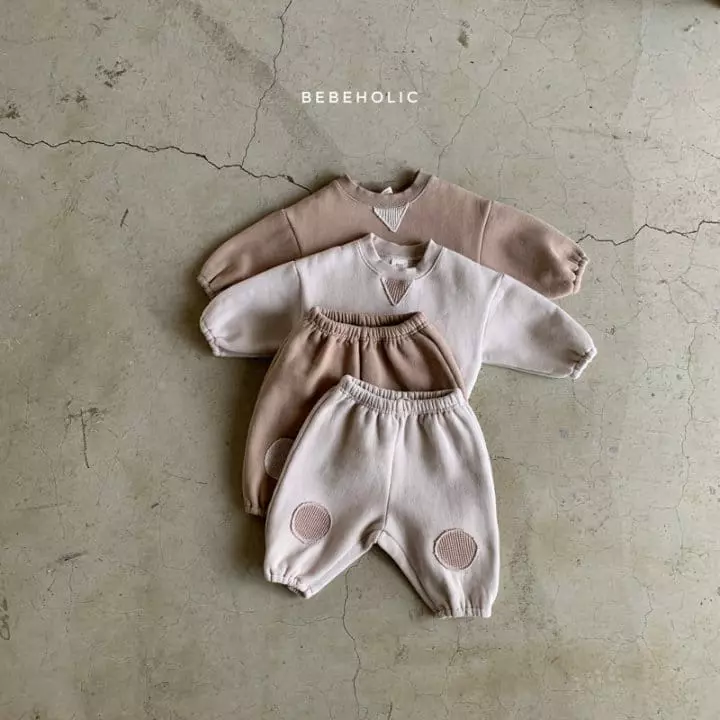 Bebe Holic - Korean Baby Fashion - #babyoutfit - Time Bbang Dduck Top Bottom Set - 7