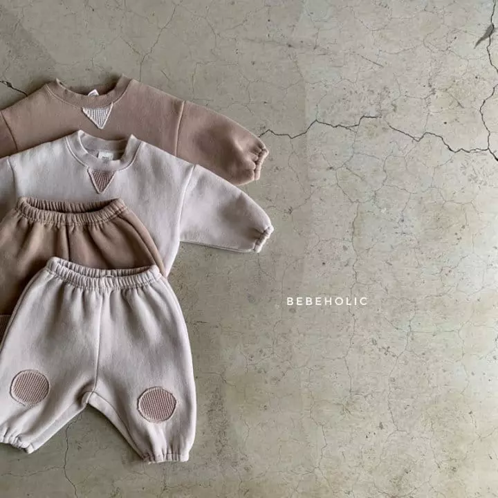 Bebe Holic - Korean Baby Fashion - #babyoutfit - Time Bbang Dduck Top Bottom Set - 8