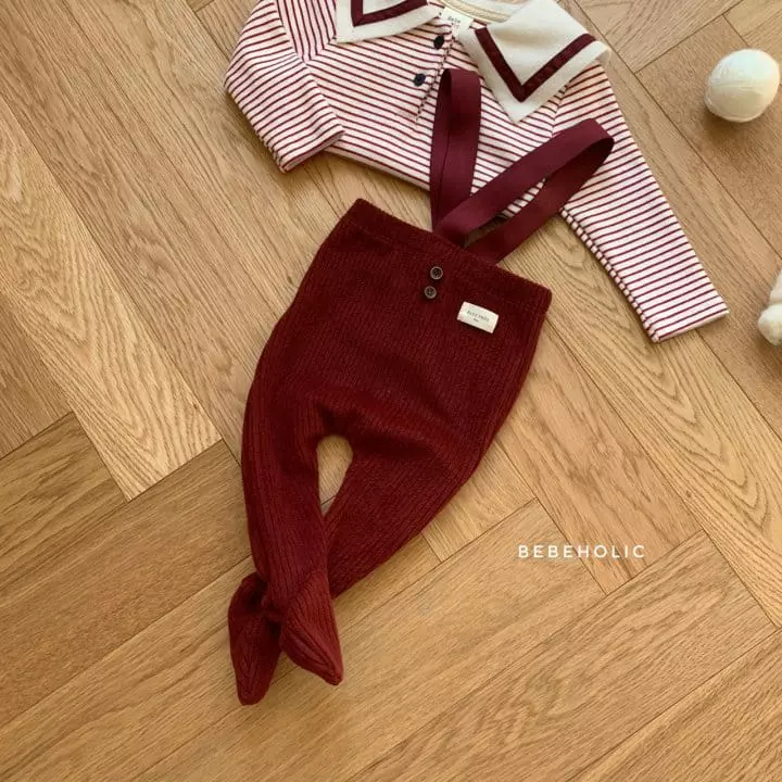 Bebe Holic - Korean Baby Fashion - #babyootd - Lala Dungarees Leggings - 4