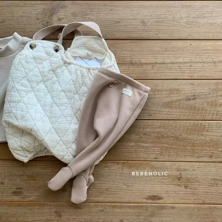 Bebe Holic - Korean Baby Fashion - #babywear - Berry Foot Leggings - 3