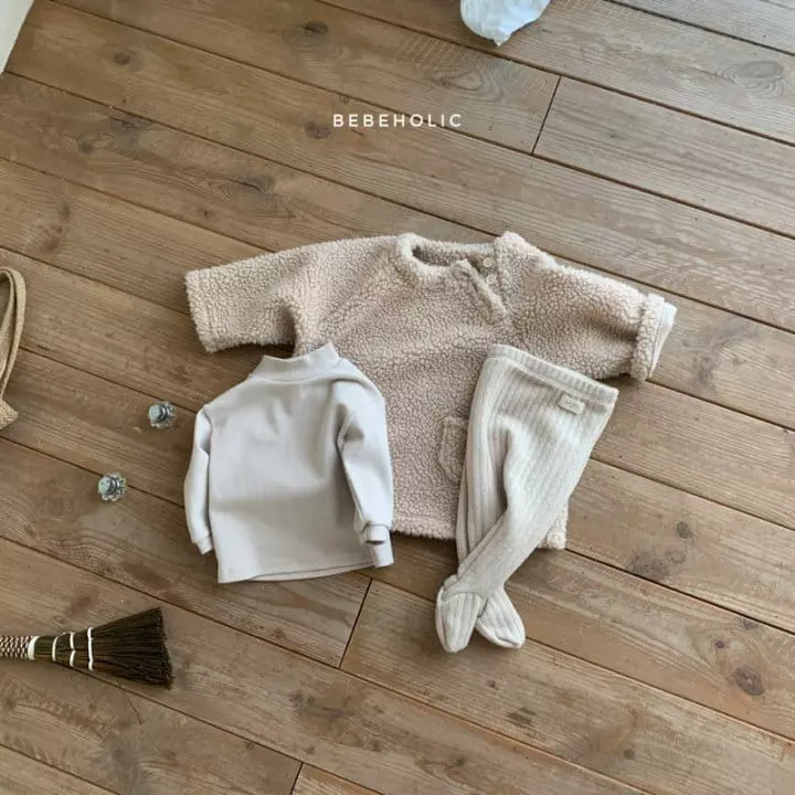 Bebe Holic - Korean Baby Fashion - #babywear - Rib Foot Leggings - 2