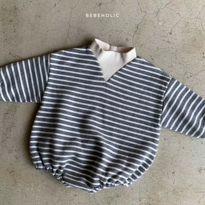 Bebe Holic - Korean Baby Fashion - #babywear - Half Turtleneck Bodysuit - 12