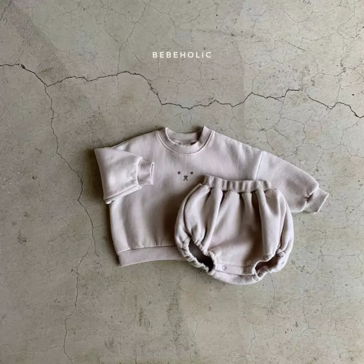 Bebe Holic - Korean Baby Fashion - #babywear - Bear Top Bottom Set - 11