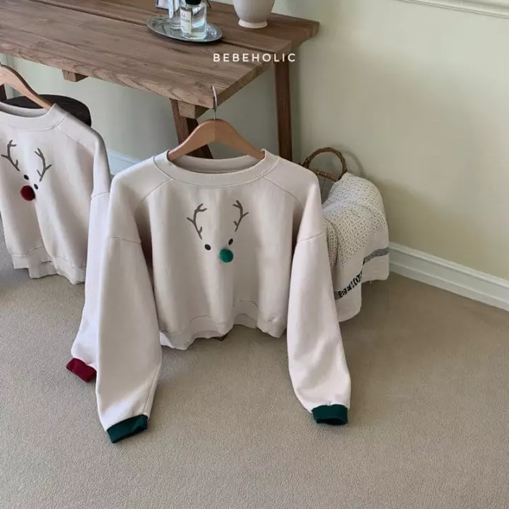 Bebe Holic - Korean Baby Fashion - #babywear - Mom Rudolf Sweatshirt