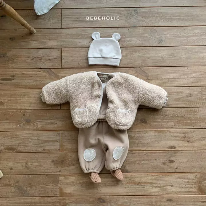Bebe Holic - Korean Baby Fashion - #babywear - Fleece Jumper Simple - 5