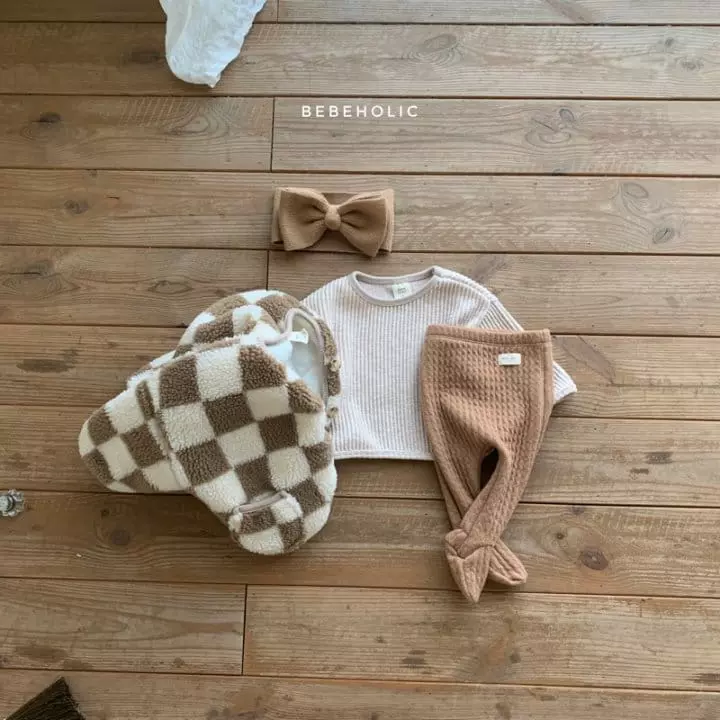 Bebe Holic - Korean Baby Fashion - #onlinebabyboutique - Rib Foot Leggings - 3