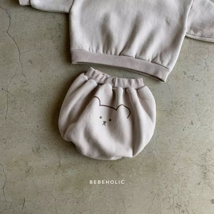 Bebe Holic - Korean Baby Fashion - #onlinebabyboutique - Bear Top Bottom Set - 12