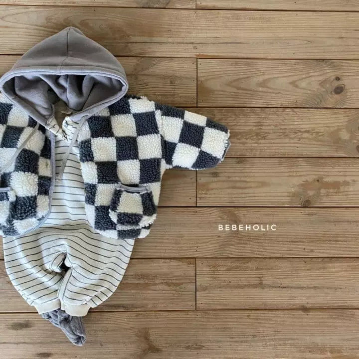 Bebe Holic - Korean Baby Fashion - #onlinebabyshop - Fleece Jumper Square - 6