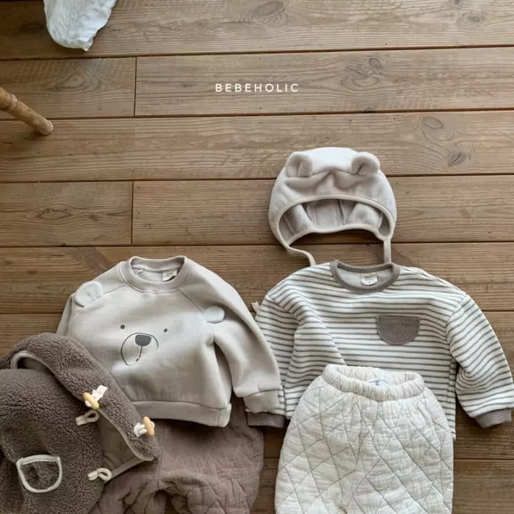 Bebe Holic - Korean Baby Fashion - #onlinebabyshop - Dia Quilting Pants