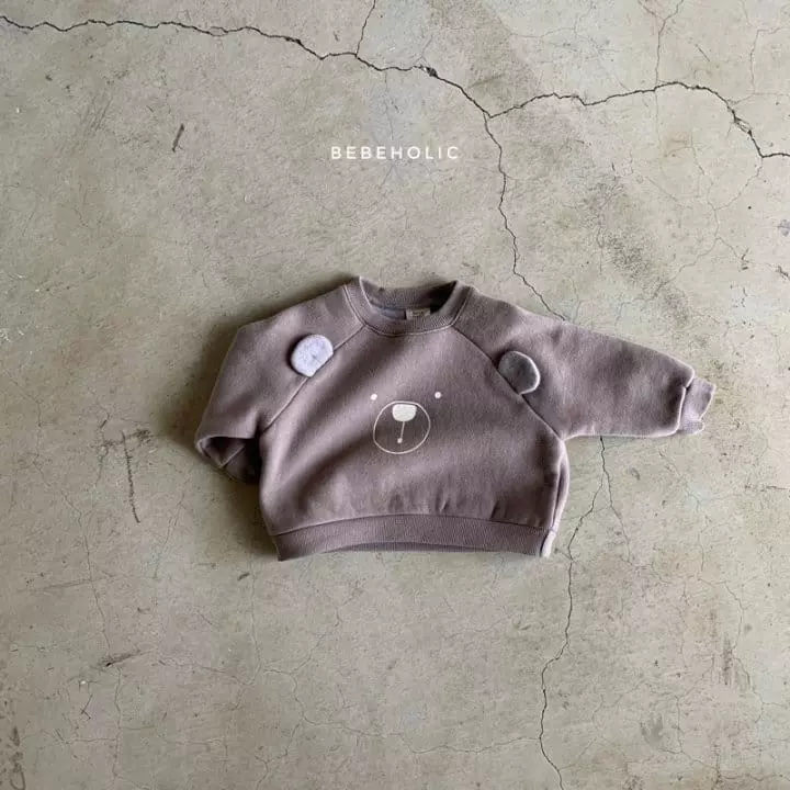 Bebe Holic - Korean Baby Fashion - #onlinebabyshop - Bear Sweatshirt - 10