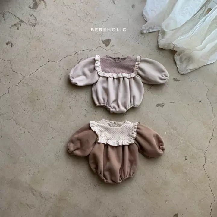 Bebe Holic - Korean Baby Fashion - #onlinebabyshop - Dot Frill Bodysuit - 6