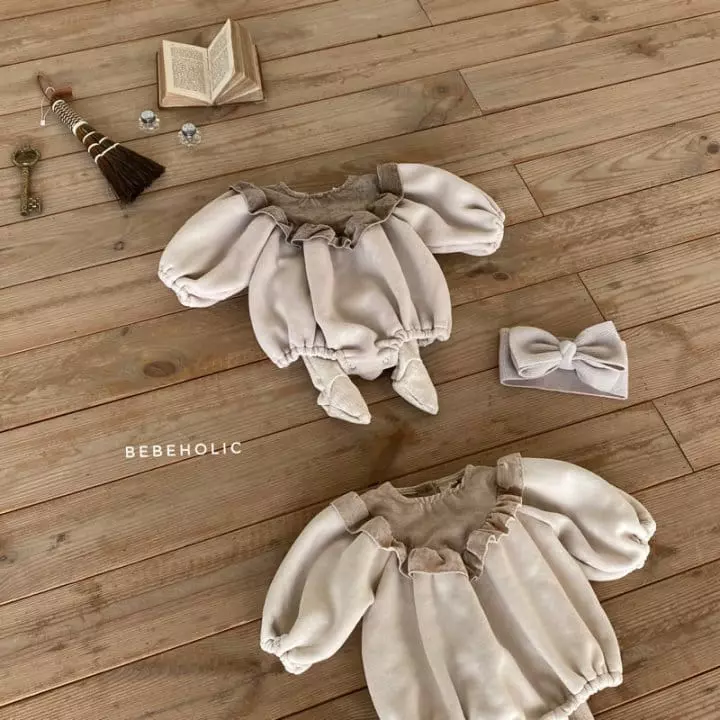Bebe Holic - Korean Baby Fashion - #onlinebabyshop - Anne Frill Bodysuit - 2