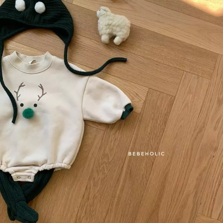 Bebe Holic - Korean Baby Fashion - #onlinebabyshop - Rudolf Bodysuit with Bonnet - 6
