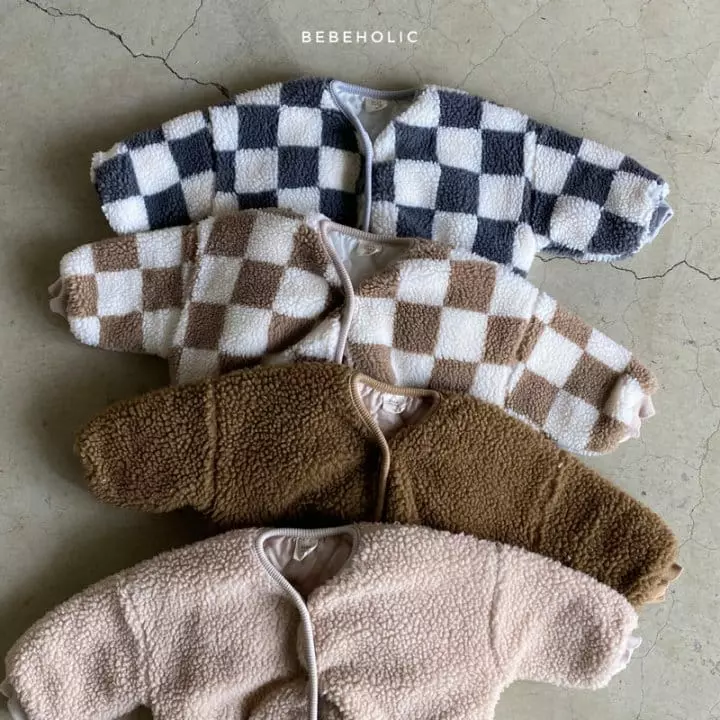 Bebe Holic - Korean Baby Fashion - #smilingbaby - Fleece Jumper Square - 7