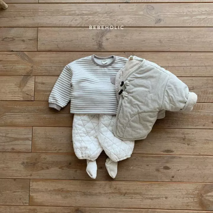 Bebe Holic - Korean Baby Fashion - #smilingbaby - Dia Quilting Pants - 2