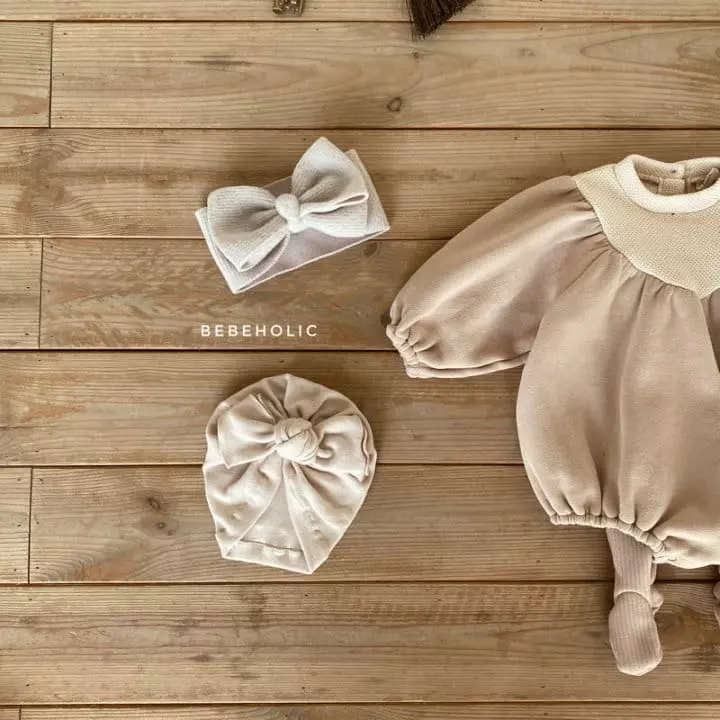 Bebe Holic - Korean Baby Fashion - #smilingbaby - High Neck Bodysuit - 6