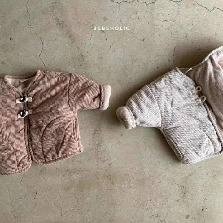 Bebe Holic - Korean Baby Fashion - #smilingbaby - Waffle Padding Jumper - 9
