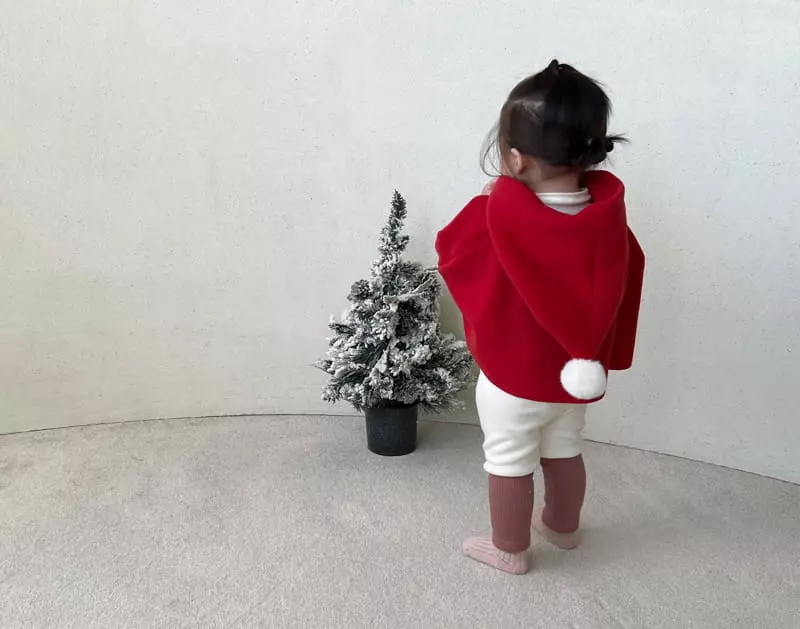 Bebe Nine - Korean Baby Fashion - #babyboutique - Half Fleece Leggings - 4
