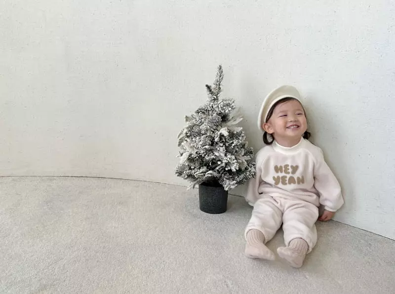 Bebe Nine - Korean Baby Fashion - #babyboutiqueclothing - Hey Set