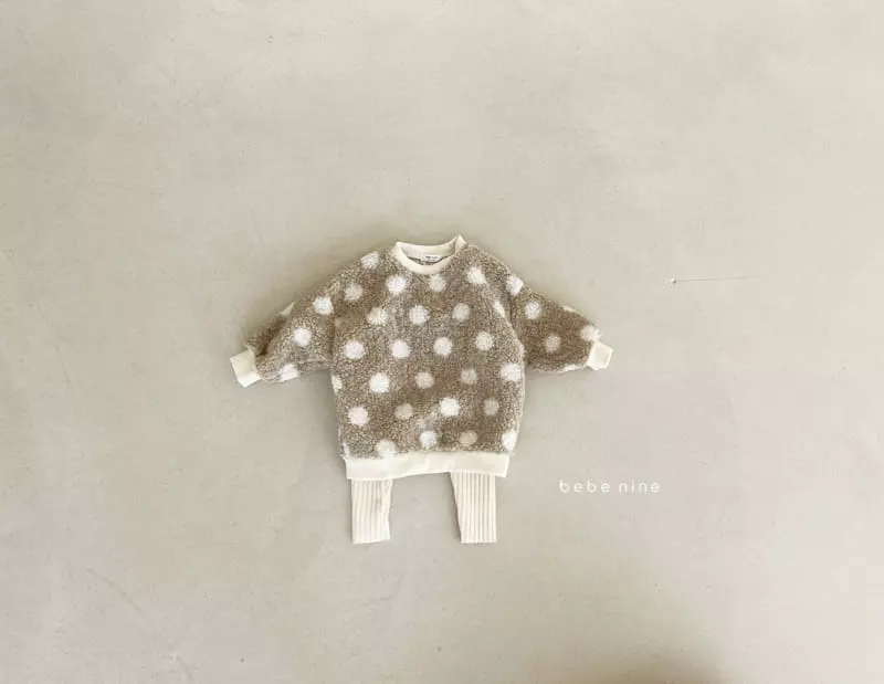Bebe Nine - Korean Baby Fashion - #babygirlfashion - Circle Bbogle Sweatshirt - 7