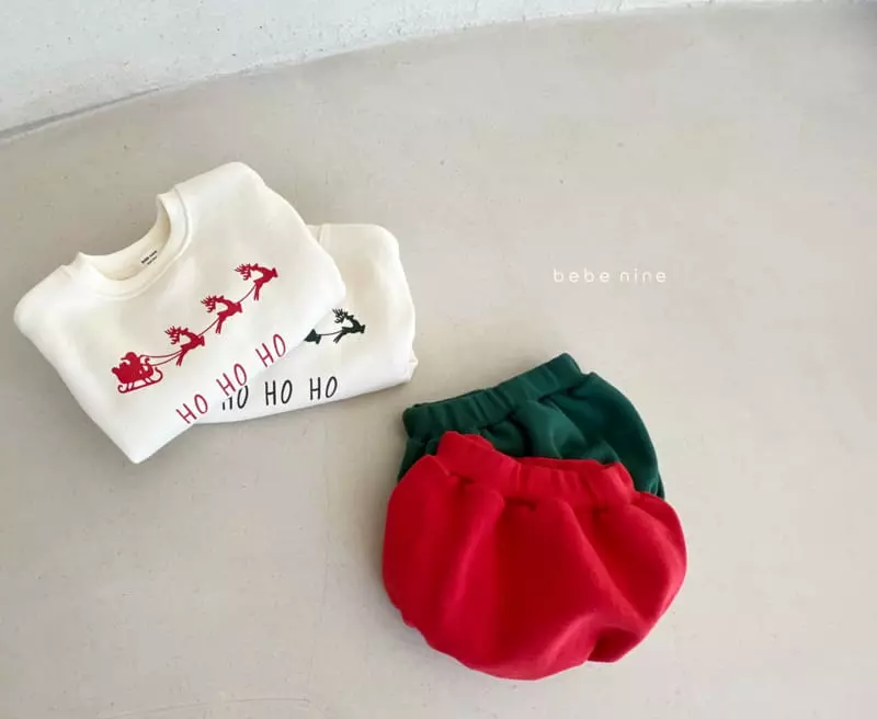 Bebe Nine - Korean Baby Fashion - #babyfever - Rudolf Set - 4