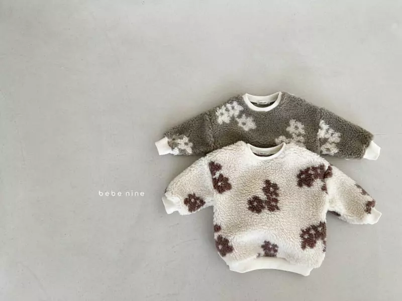 Bebe Nine - Korean Baby Fashion - #babylifestyle - Daisy Bbogle Sweatshirt - 9